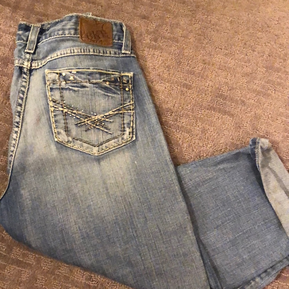 Capri BKE Reese size 12 medium denim pant
